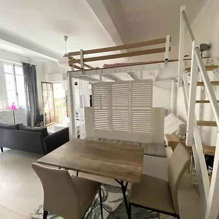 Apartmán Moderne, Terrasse Et Climatise, Proche Plage, Spacieux Antibes